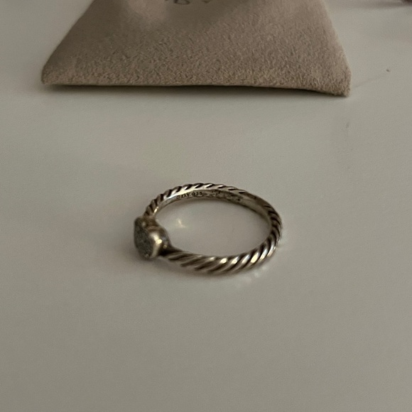 David Yurman Cable Collectibles Heart Stack Ring - Picture 2 of 6
